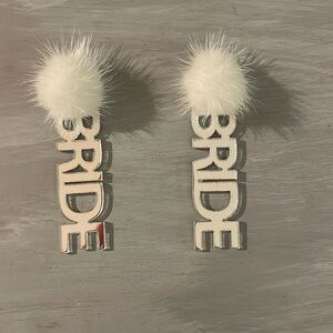 Bride earrings